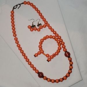 Orange Big Beads